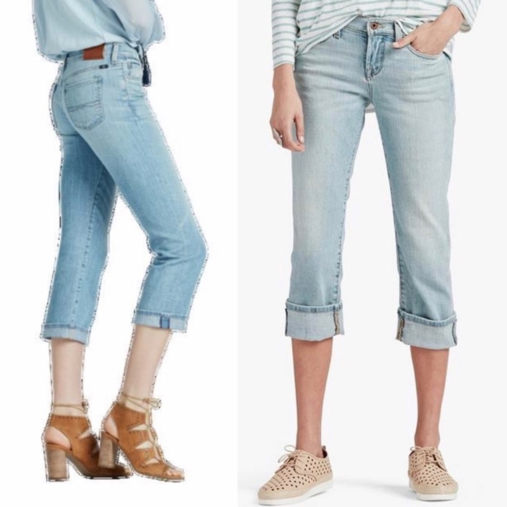 Lucky Brand Vintage Wash Crop